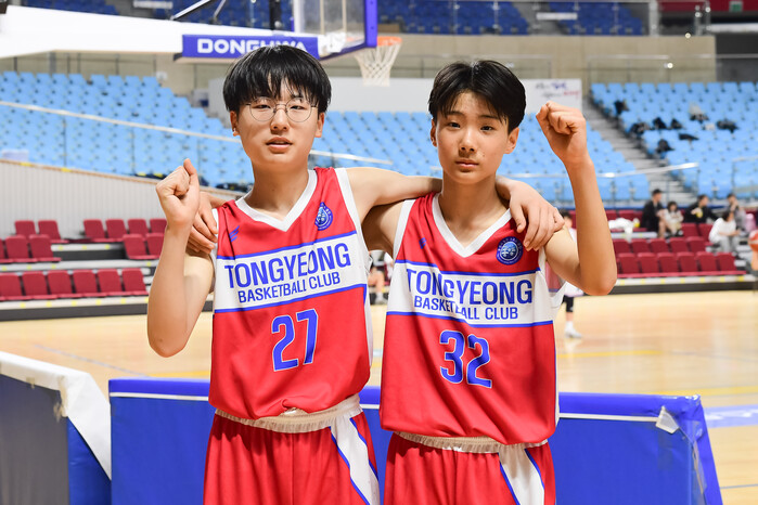 [25회초등농구] 통영스포츠클럽 창단 첫 8강 쾌거! 원투펀치 서보형·이정후가 만들어냈다