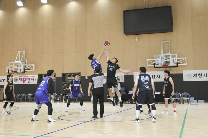 [화보] 제9회 제천시 청풍호배 전국생활체육농구대회 경기 화보