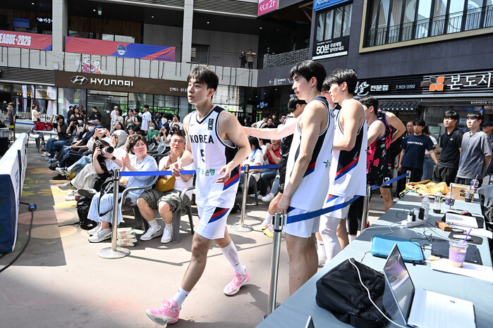 [JB화보] Team KOREA 결승 진출, 한솔레미콘에 21-15로 승리
