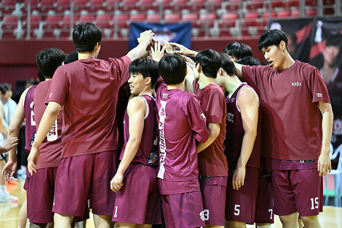 [JB화보] 경희대, 성균관대를 접전 끝에 84-82로 승리