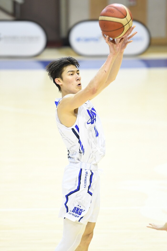 [화보] 박야베스 3점슛 5개 25점 활약 단국대, 82-69로 한양대에 원정 승리