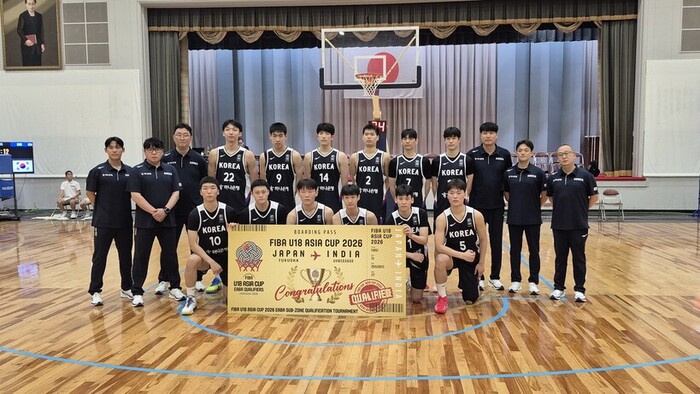 [U18男아시아] ‘윤지원·윤지훈 4...