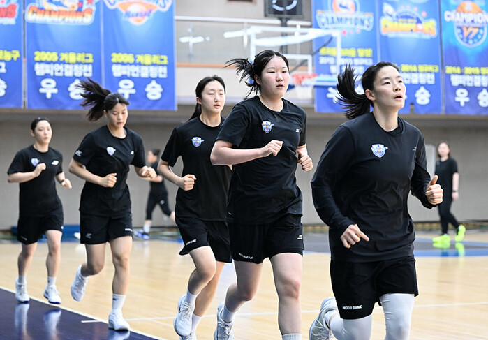 [JB화보] 우리은행 오프시즌 팀 훈련