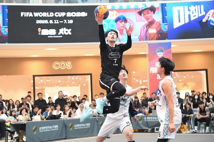 [화보] ‘2026 KBA 3x3 프라임 리그’ 3차 대회 2일차, 블랙라벨스포츠와 COSMO의 4강 경기 화보 (블랙라벨스포츠 결승 진출)