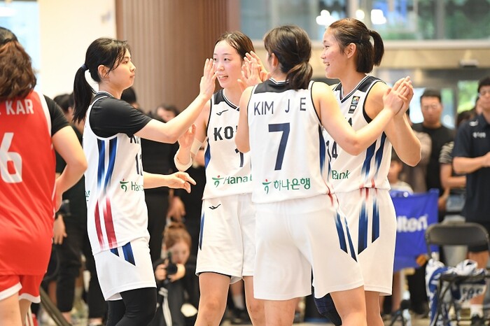 [26트리플잼] 2026 BNK금융 WKBL 3x3 트리플잼, 팀코리아와 Lion City의 3-4위전 화보 (팀코리아 16-13 승리)