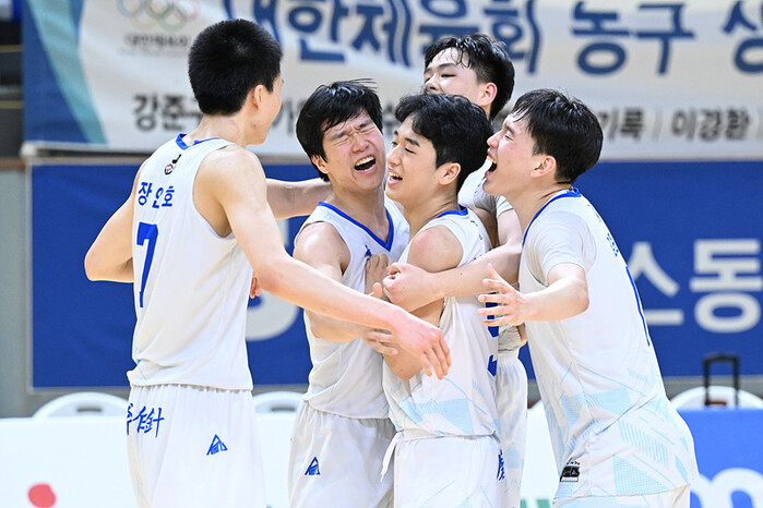 [81종별] 전주고 연장 승, 양정고에 87-82로 승리 경기 화보