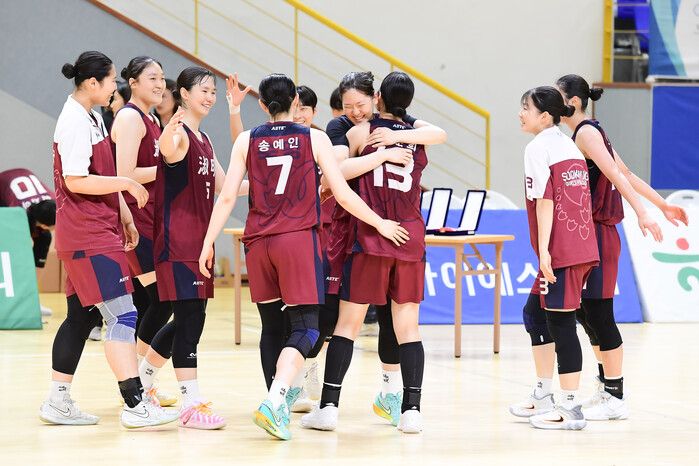 [화보] 숙명여고, 동주여고에 89-73으로 승리하며 81회 전국종별대회 우승 차지