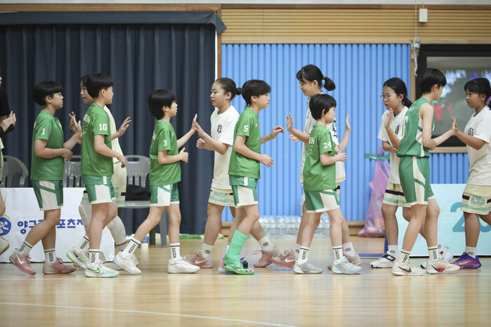 [화보] 2026 전국 유소년 하모니 챔피언십 여초부 6강 경기 화보 (온양동신초 49-17 대신초)