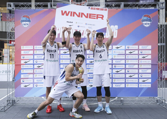 [화보] 2026 KBA 3x3 프라임리그 5차 대회 시상식 화보