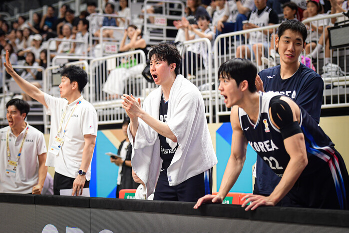 [화보] 2027 FIBA 농구월드컵 윈도우4, 남자 농구대표팀과 사우디아라비아 경기